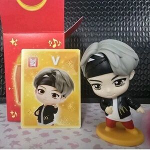 McDonald’s 2025 Tiny Tan/BTS #13 V Happy Meal Figure Encore Edition